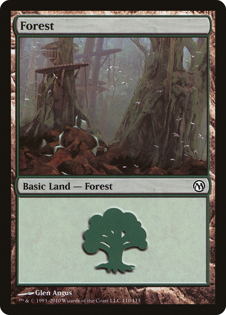 Image of Forest (110) [Duels of the Planeswalkers]