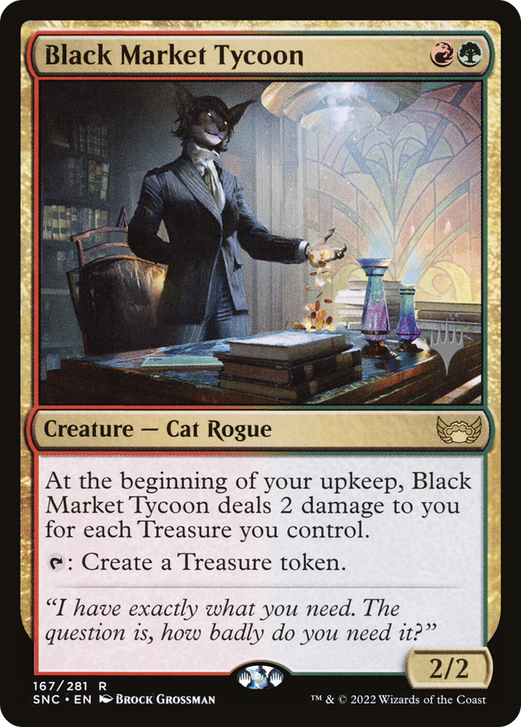 Image of Black Market Tycoon (Promo Pack) [Streets of New Capenna Promos]
