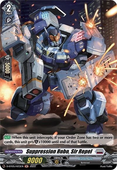Image of Suppression Robo, Sir Repel (D-BT05/H23EN) [Triumphant Return of the Brave Heroes]