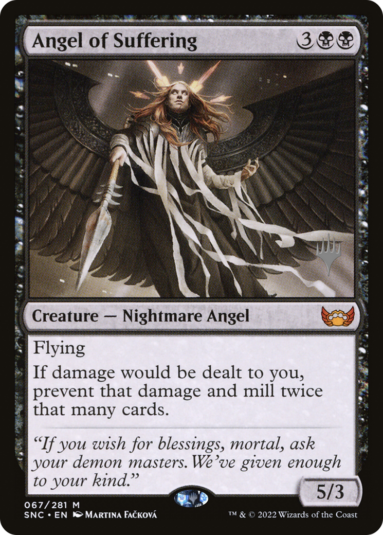 Image of Angel of Suffering (Promo Pack) [Streets of New Capenna Promos]