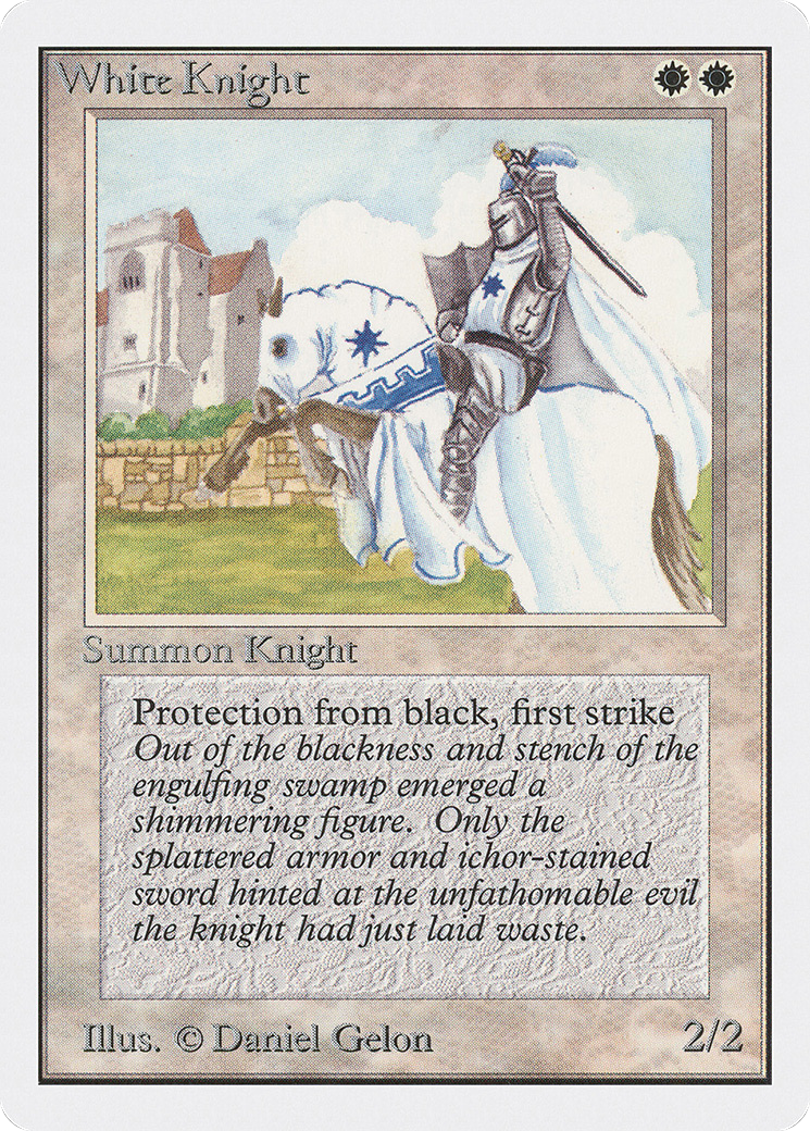 Image of White Knight [Unlimited Edition]