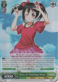 Image of Nico in Training Wear (LL/EN-W01-056R RRR) [Love Live! DX]