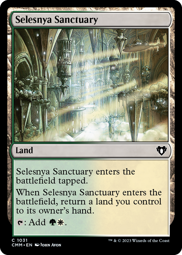 Image of Selesnya Sanctuary [Commander Masters]