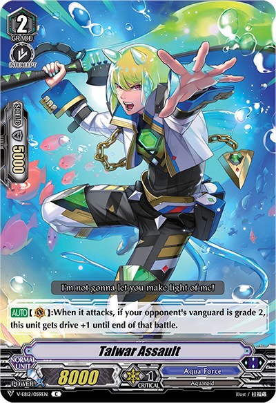 Image of Talwar Assault (V-EB12/059EN) [Team Dragon's Vanity]