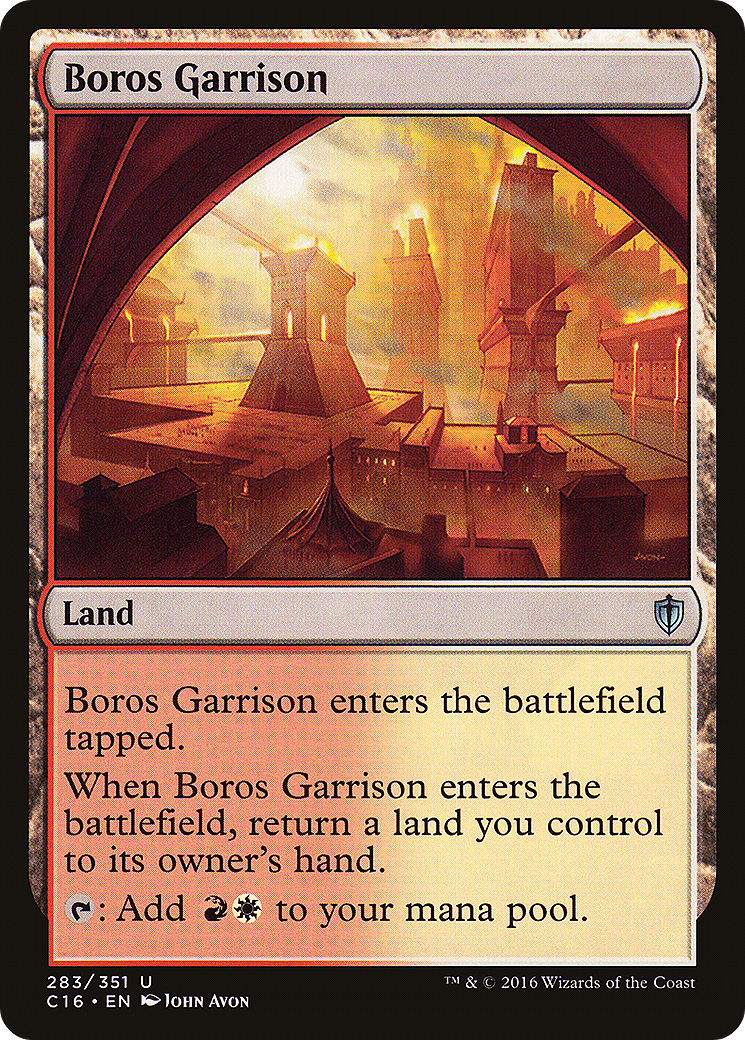 Image of Boros Garrison [Commander 2016]