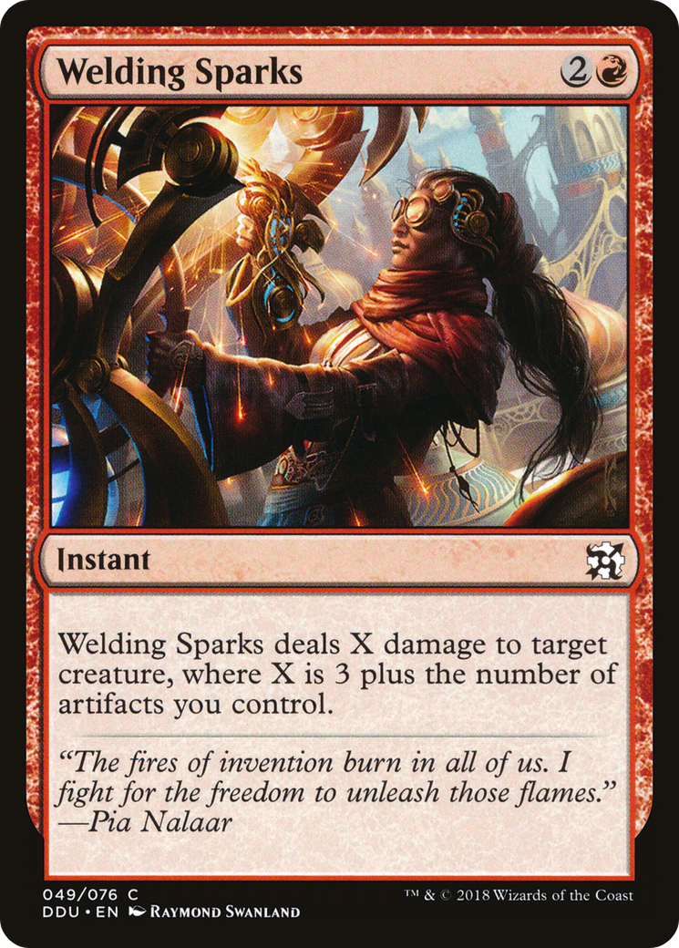 Image of Welding Sparks [Duel Decks: Elves vs. Inventors]