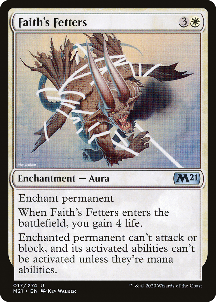 Image of Faith's Fetters [Core Set 2021]