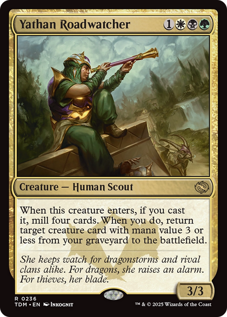 Image of Yathan Roadwatcher [Tarkir: Dragonstorm]
