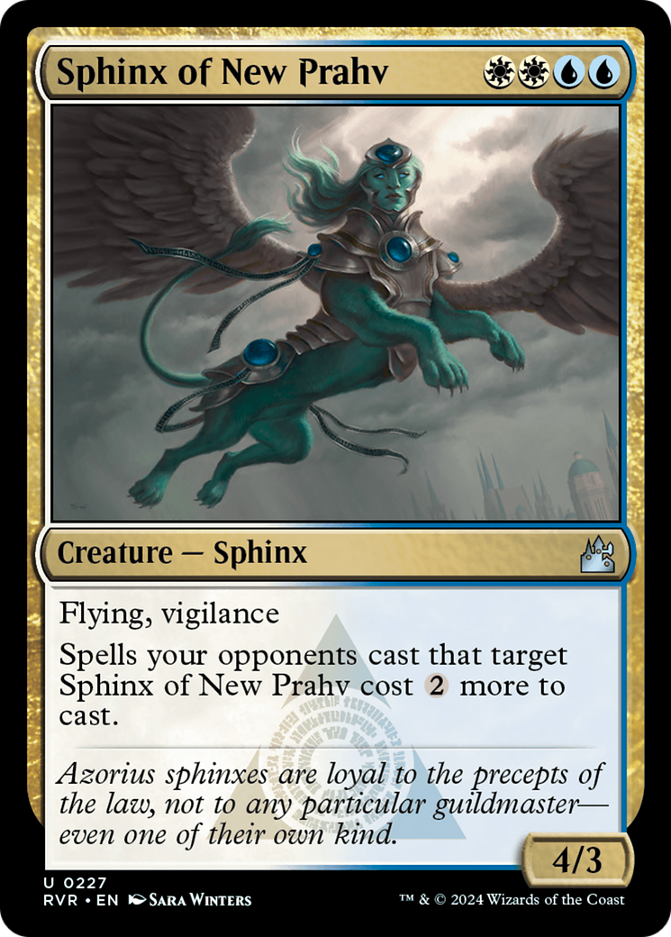 Image of Sphinx of New Prahv [Ravnica Remastered]