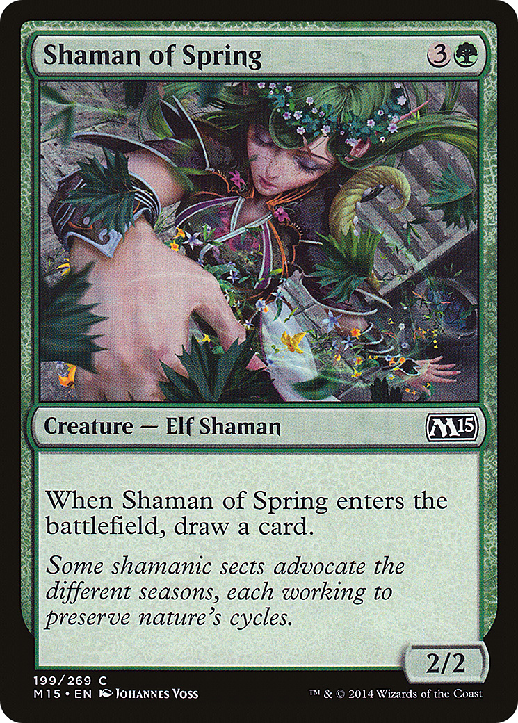 Image of Shaman of Spring [Magic 2015]