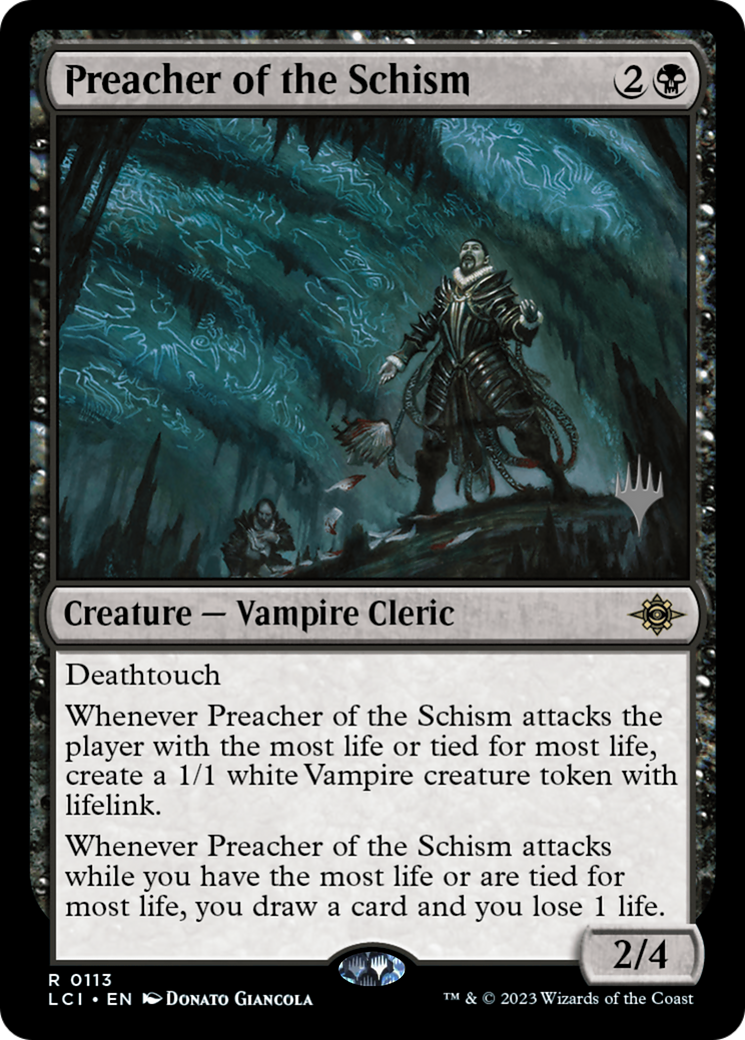 Image of Preacher of the Schism (Promo Pack) [The Lost Caverns of Ixalan Promos]
