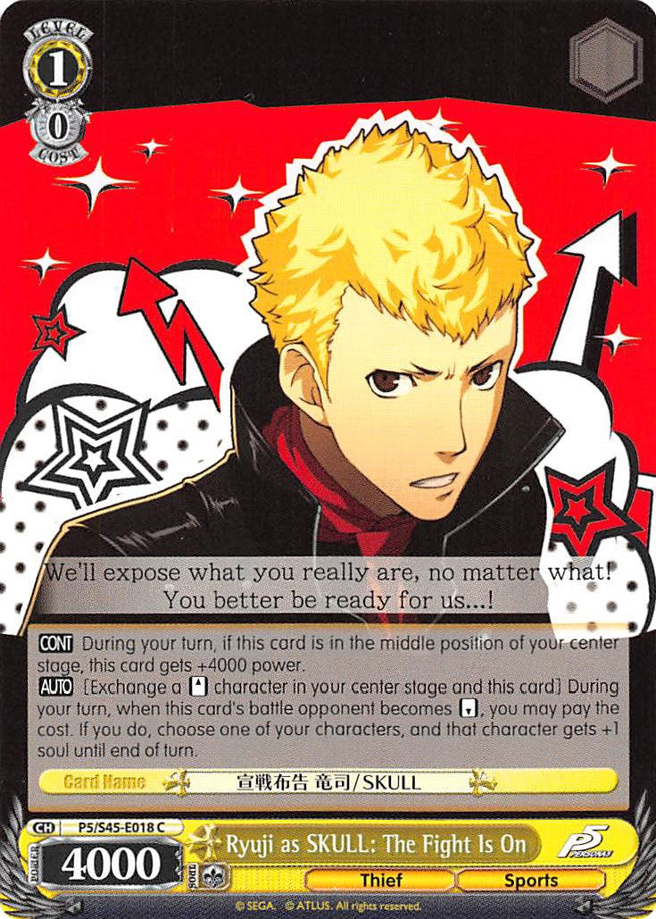 Image of Ryuji as SKULL: The Fight Is On (P5/S45-E018 C) [Persona 5]