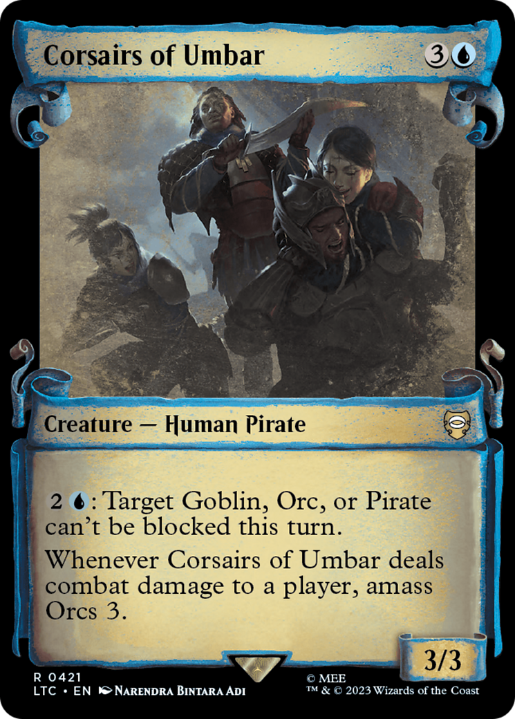 Image of Corsairs of Umbar [The Lord of the Rings: Tales of Middle-Earth Commander Showcase Scrolls]