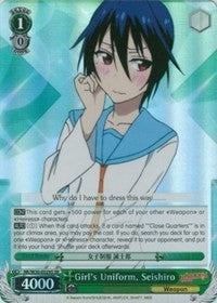 Image of Girl's Uniform, Seishiro (NK/W30-E029S SR) [NISEKOI -False Love-]