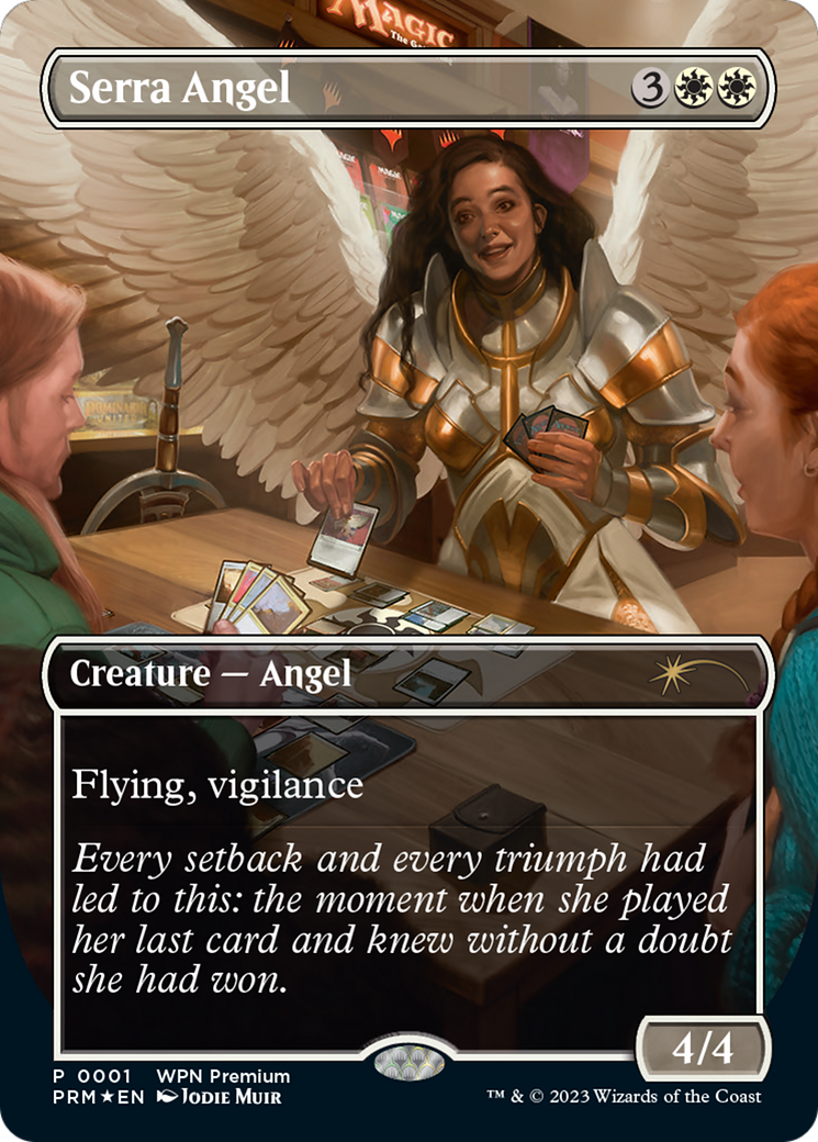 Image of Serra Angel [Wizards Play Network 2024]