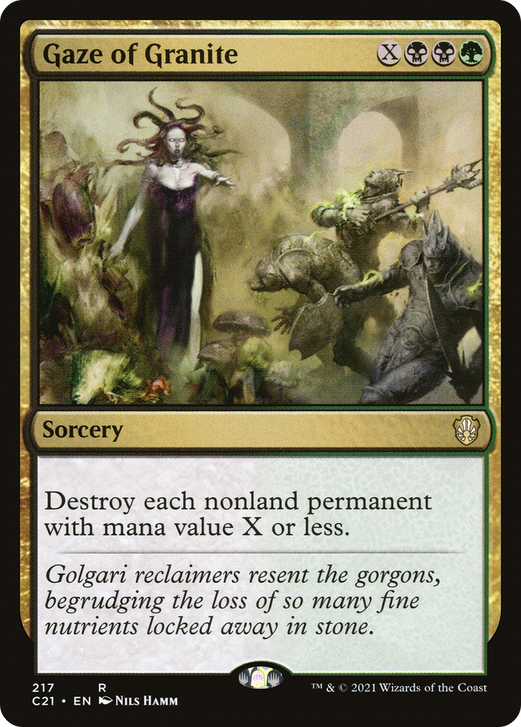 Image of Gaze of Granite [Commander 2021]