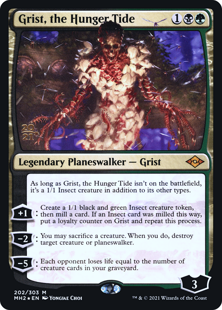 Image of Grist, the Hunger Tide [Modern Horizons 2 Prerelease Promos]