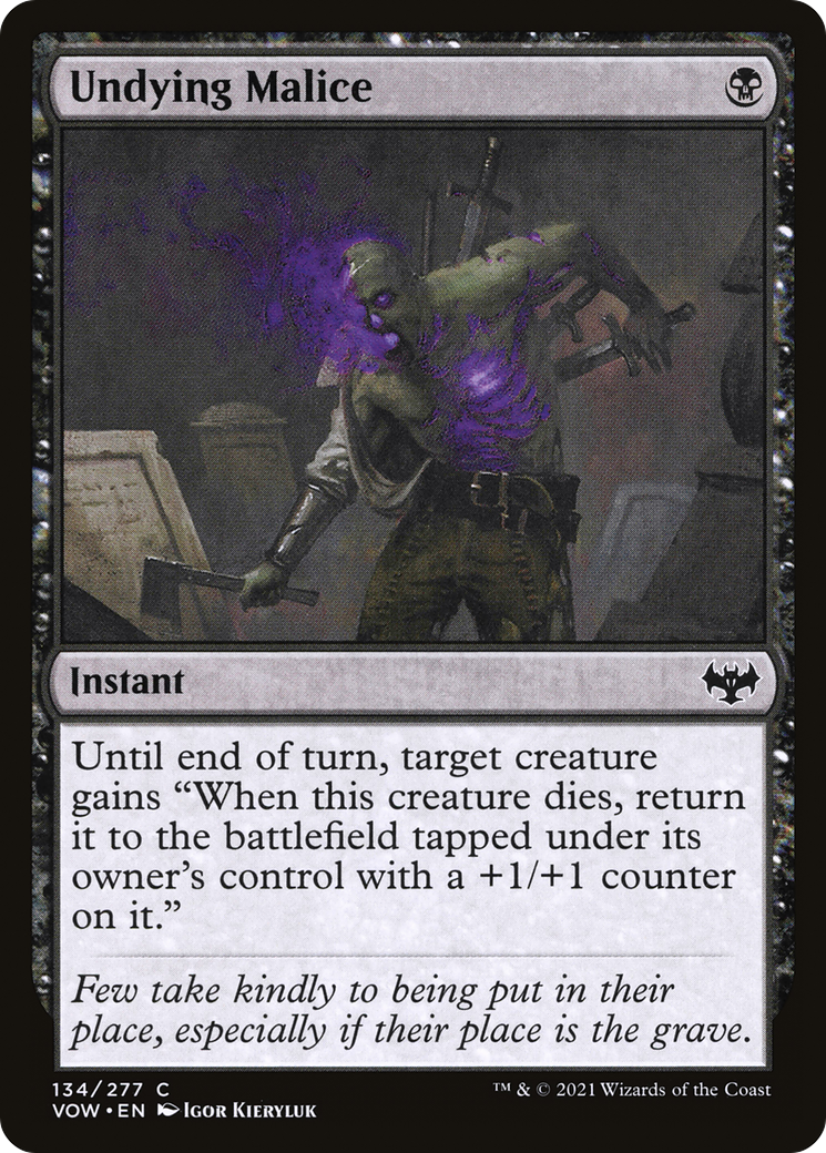 Image of Undying Malice [Innistrad: Crimson Vow]