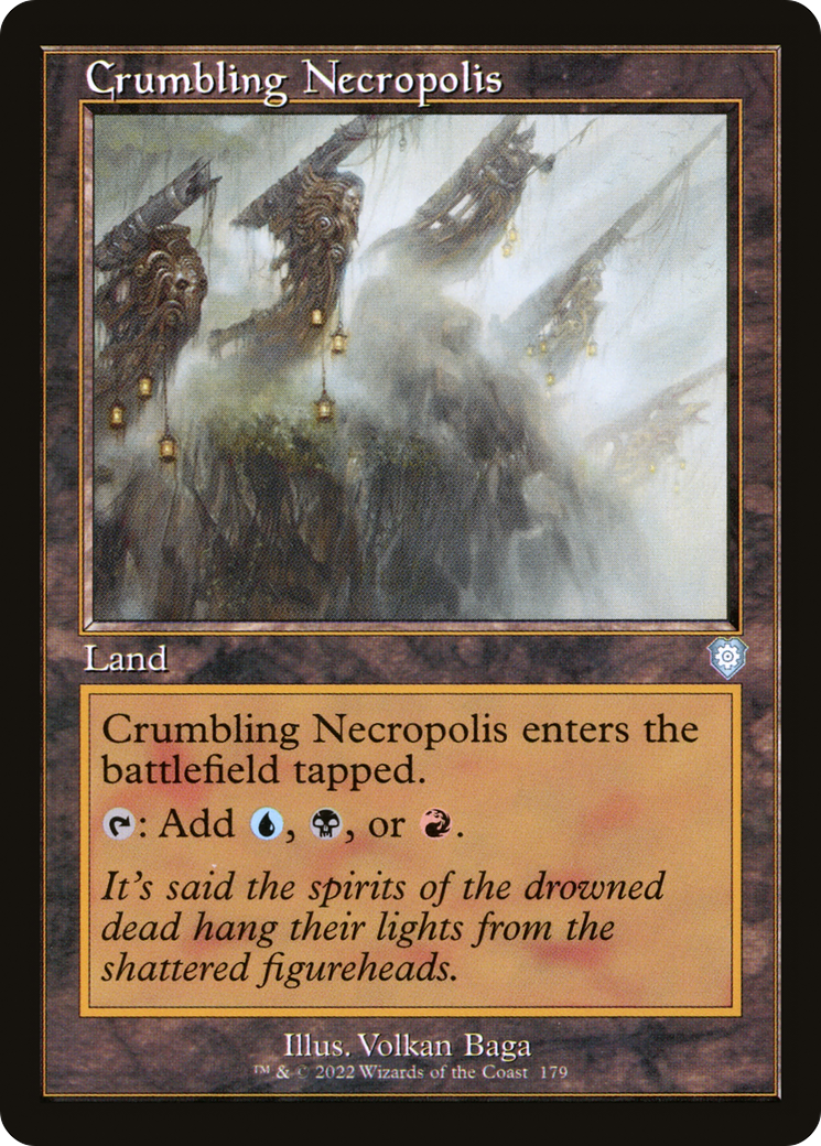Image of Crumbling Necropolis (Retro) [The Brothers' War Commander]