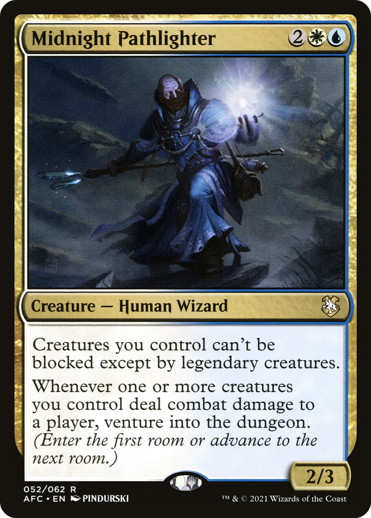 Image of Midnight Pathlighter [Dungeons & Dragons: Adventures in the Forgotten Realms Commander]