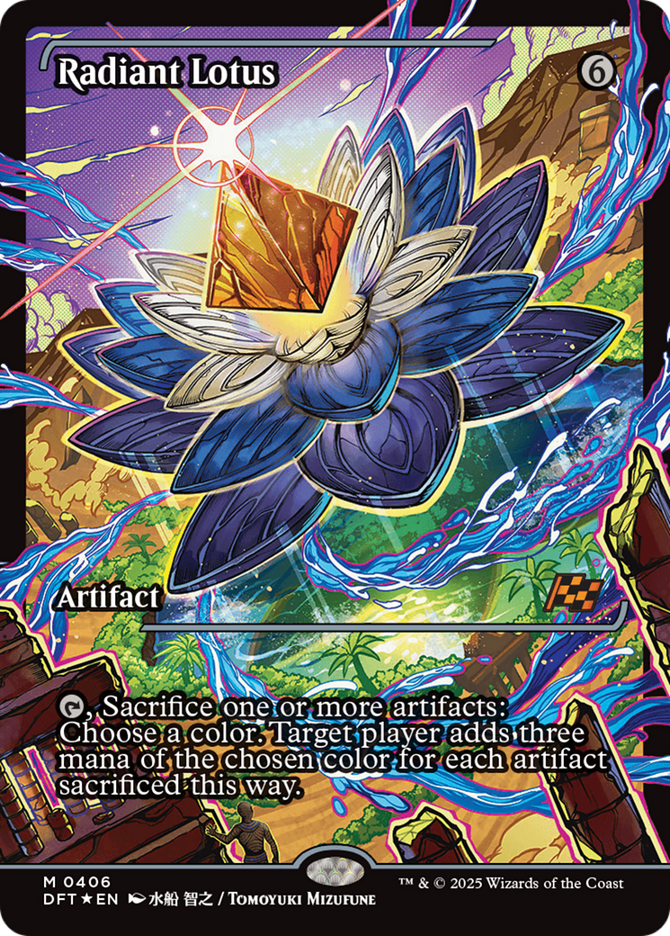 Image of Radiant Lotus (Showcase) [Aetherdrift]