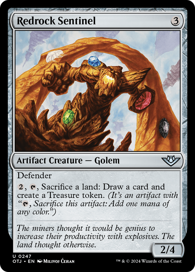 Image of Redrock Sentinel [Outlaws of Thunder Junction]