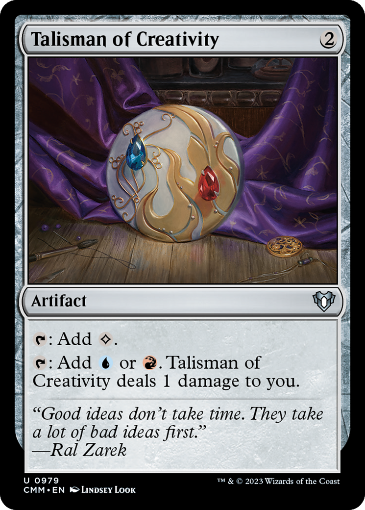 Image of Talisman of Creativity [Commander Masters]