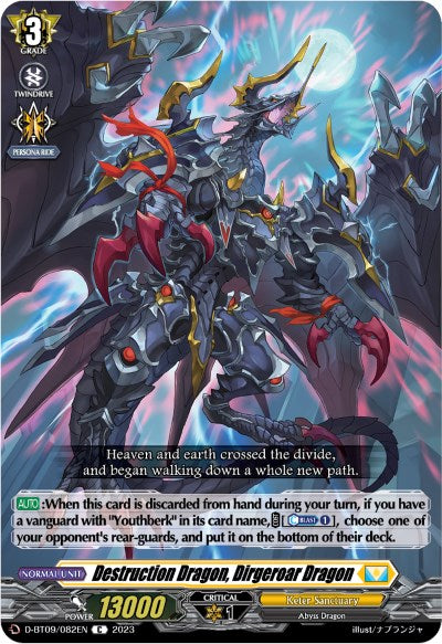 Image of Destruction Dragon, Dirgeroar Dragon (D-BT09/082EN) [Dragontree Invasion]