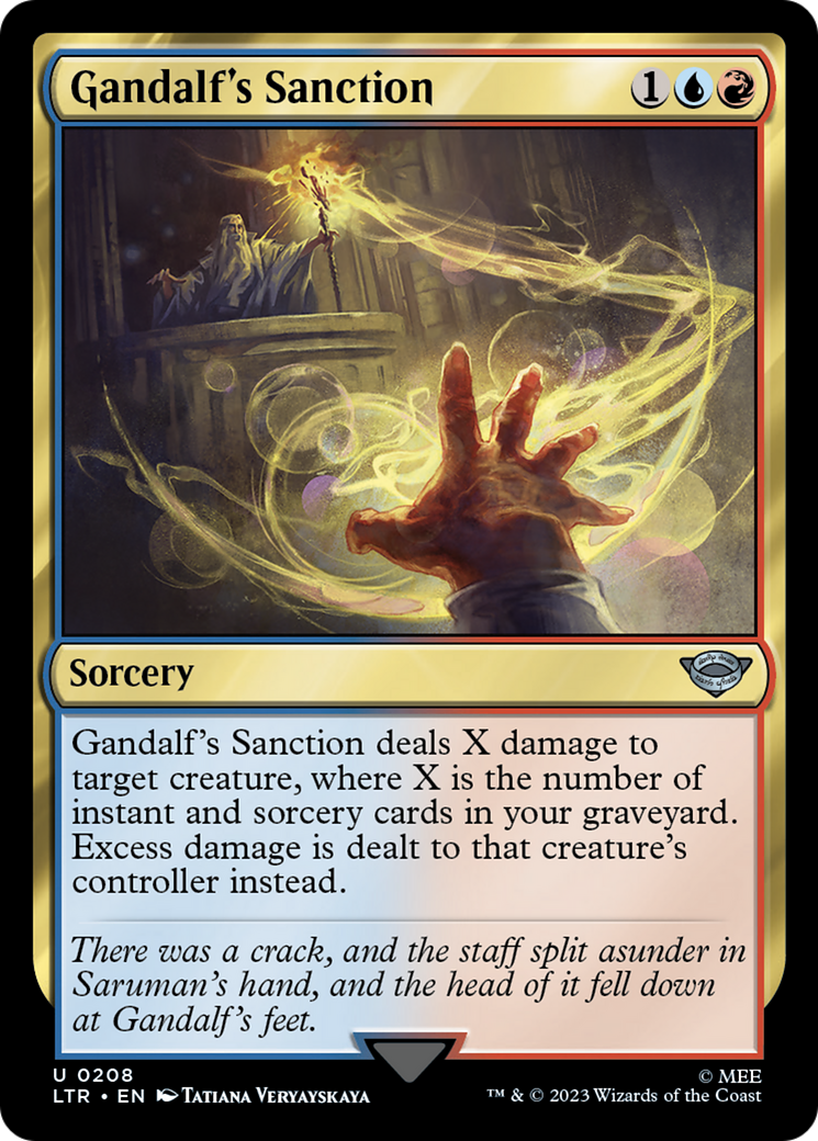 Image of Gandalf's Sanction [The Lord of the Rings: Tales of Middle-Earth]