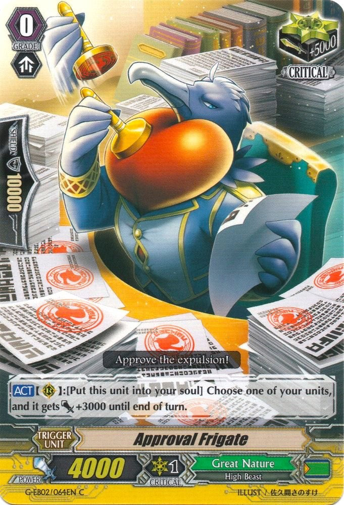 Image of Approval Frigate (G-EB02/064EN) [The AWAKENING ZOO]