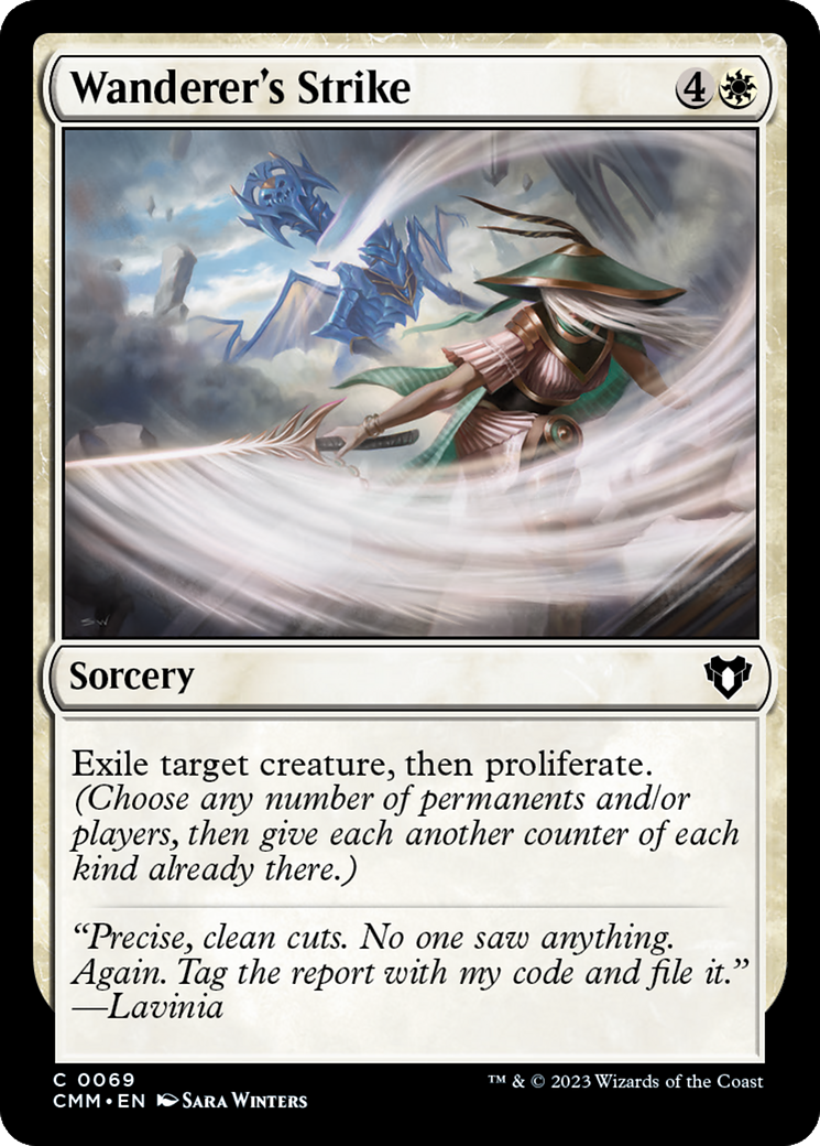 Image of Wanderer's Strike [Commander Masters]