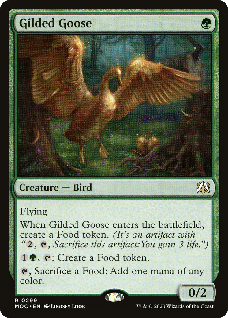 Image of Gilded Goose [March of the Machine Commander]