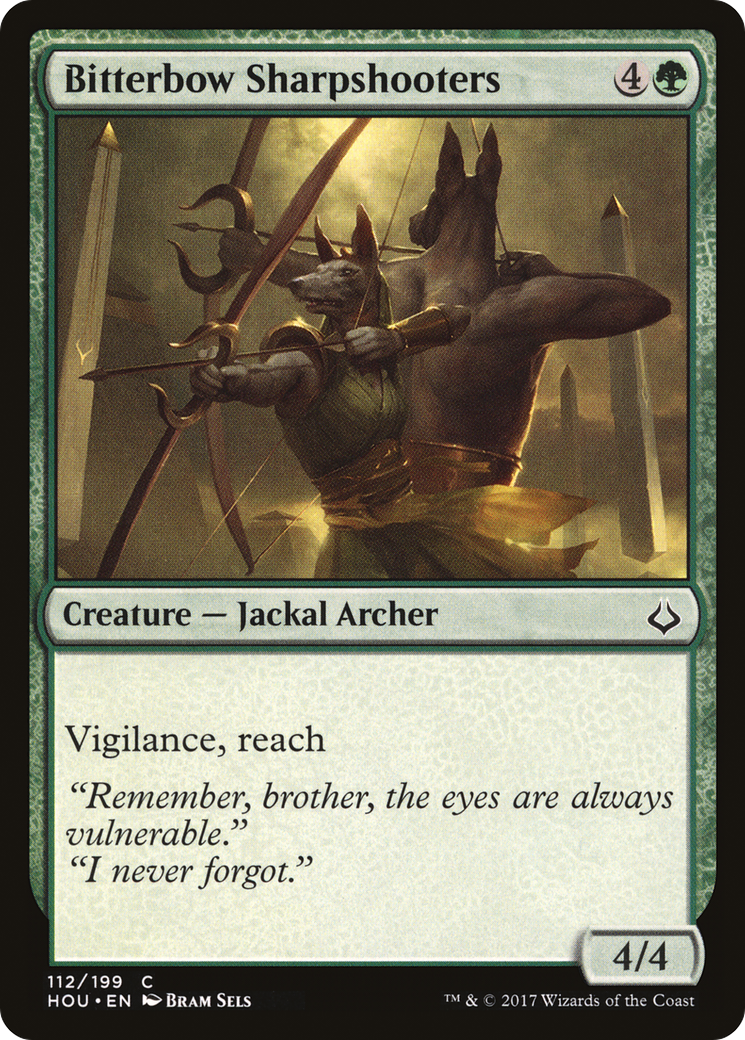 Image of Bitterbow Sharpshooters [Hour of Devastation]