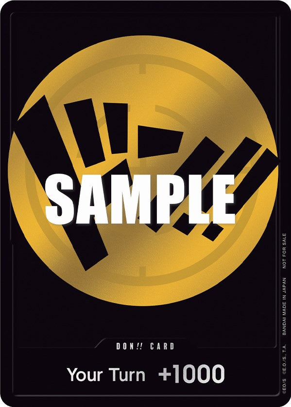 Image of DON!! Card (Yellow) [One Piece Promotion Cards]