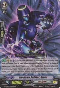 Image of Lie-down Deletor, Given (G-CMB01/010EN) [Vanguard & Deletor]