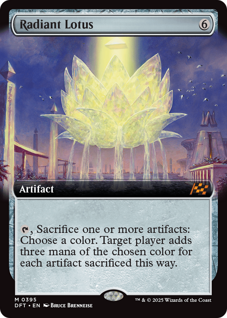 Image of Radiant Lotus (Extended Art) [Aetherdrift]