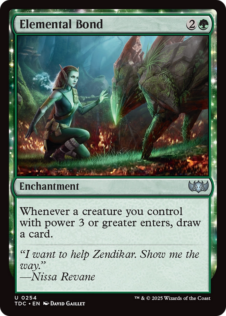 Image of Elemental Bond [Tarkir: Dragonstorm Commander]