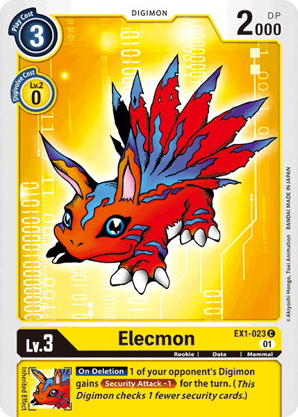 Image of Elecmon [EX1-023] [Classic Collection]