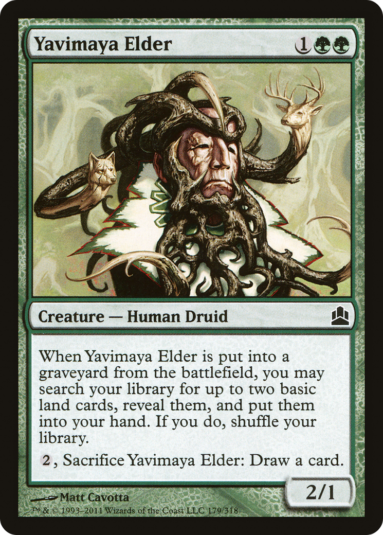 Image of Yavimaya Elder [Commander 2011]