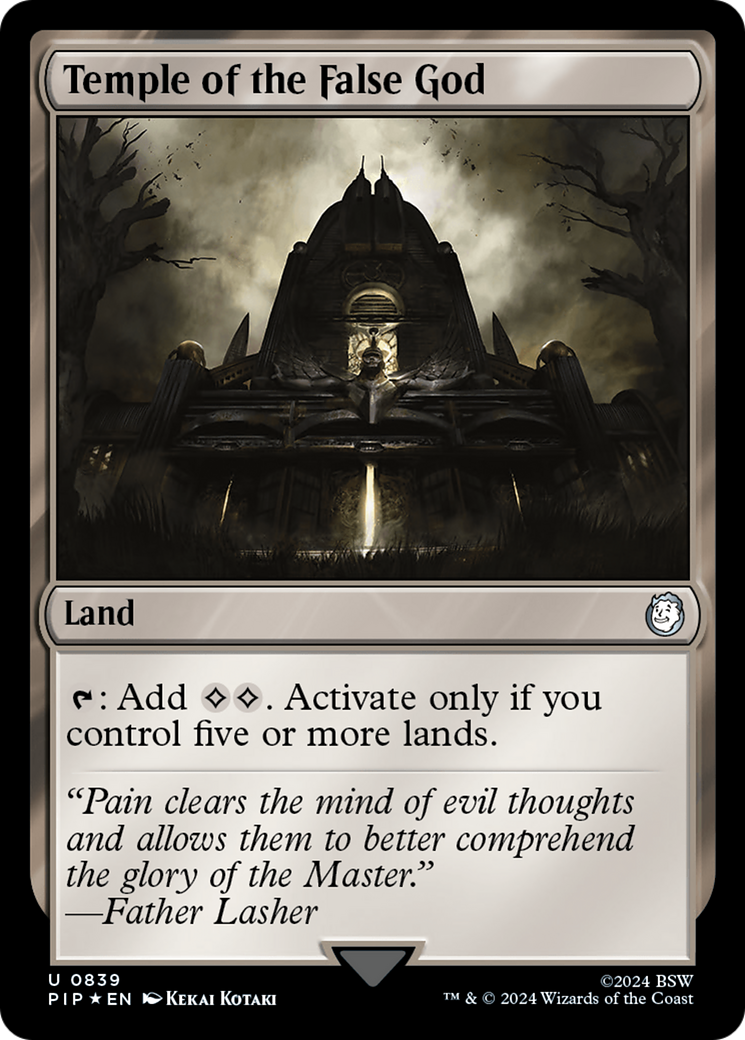 Image of Temple of the False God (Surge Foil) [Fallout]