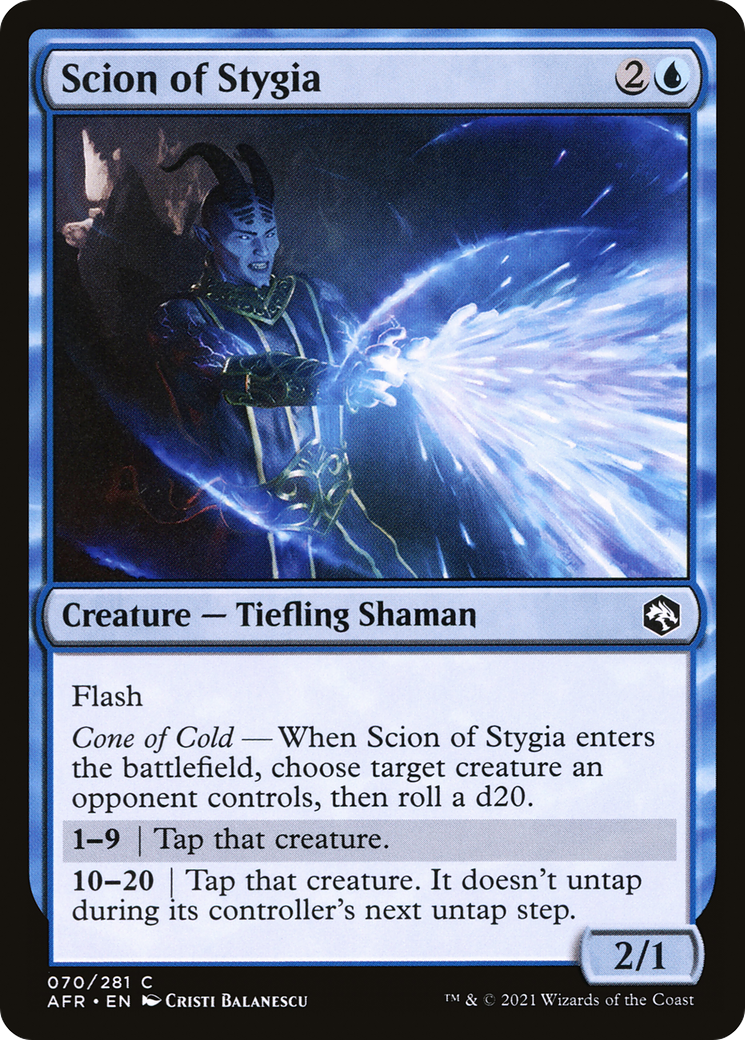 Image of Scion of Stygia [Dungeons & Dragons: Adventures in the Forgotten Realms]
