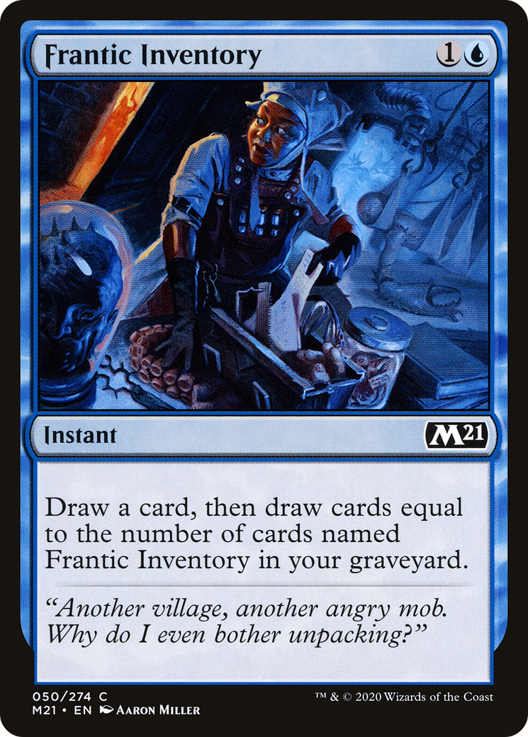 Image of Frantic Inventory [Core Set 2021]