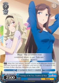 Image of Feelings of the Two, Claudine & Maya (RSL/S56-E106 PR) (Promo) [Revue Starlight]