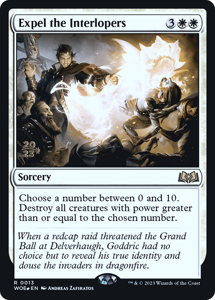 Image of Expel the Interlopers [Wilds of Eldraine Prerelease Promos]