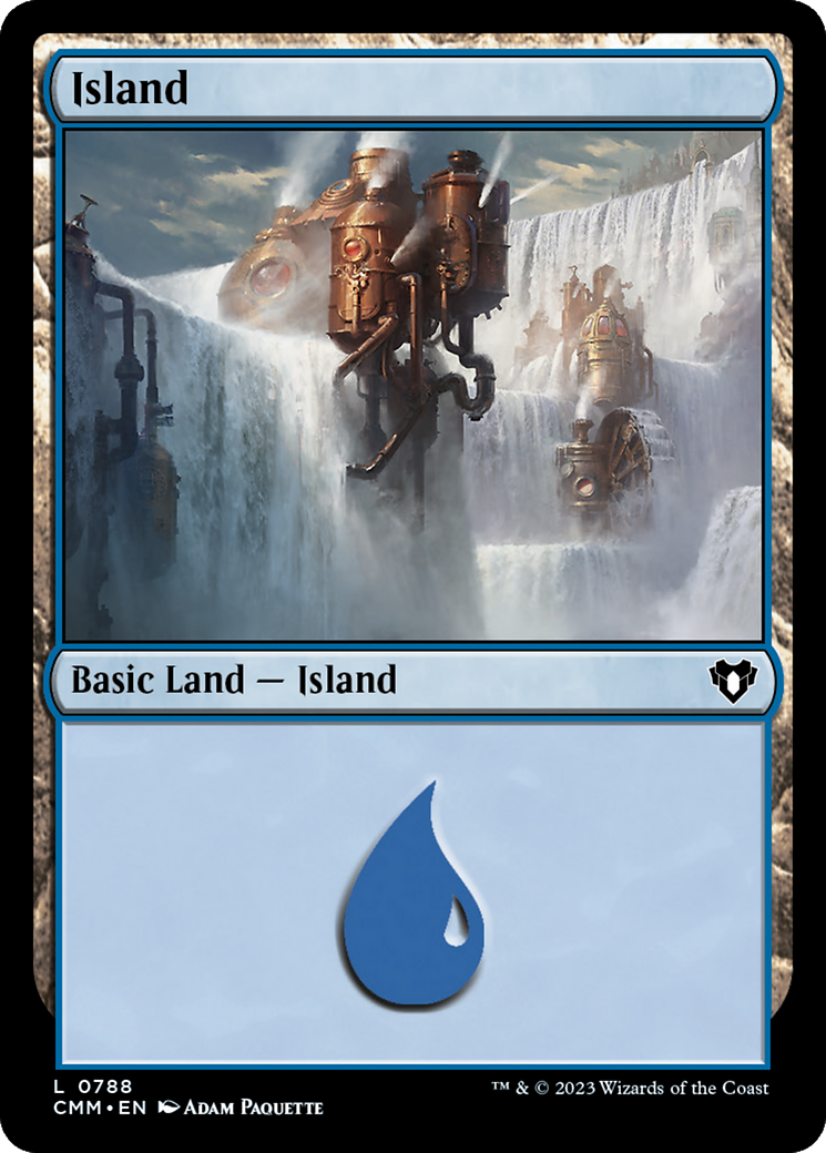 Image of Island (788) [Commander Masters]
