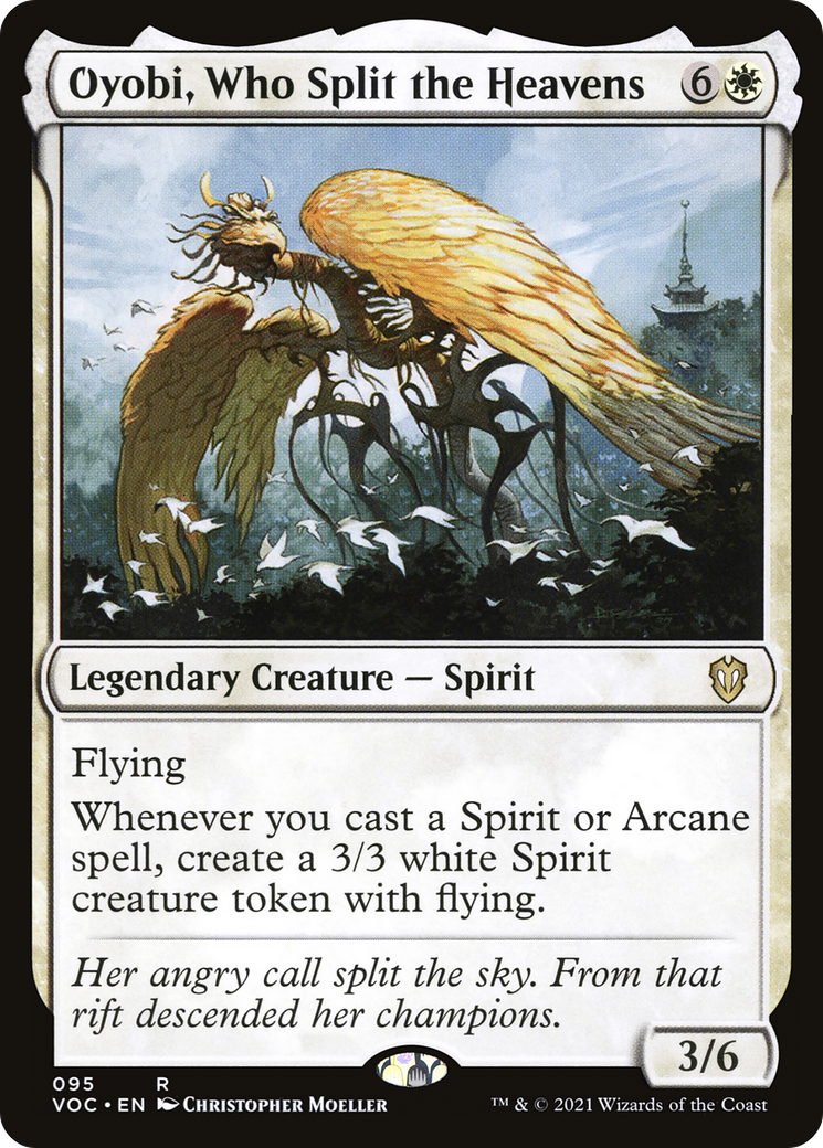 Image of Oyobi, Who Split the Heavens [Innistrad: Crimson Vow Commander]
