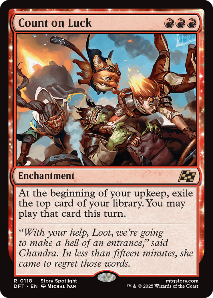 Image of Count on Luck [Aetherdrift]
