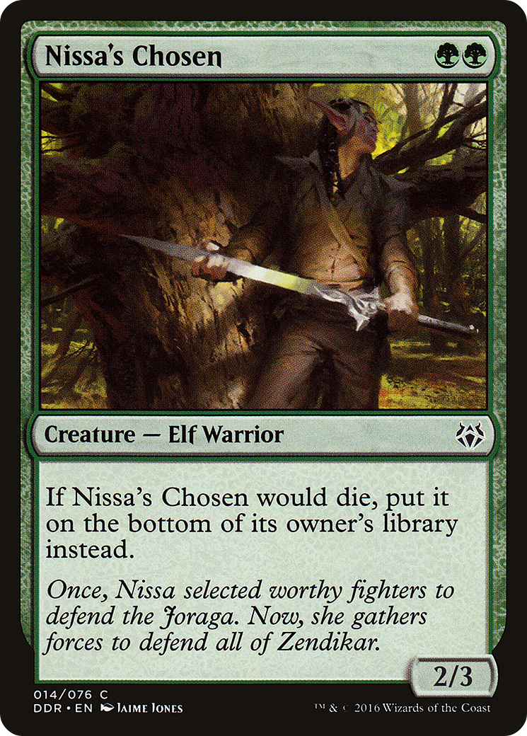 Image of Nissa's Chosen [Duel Decks: Nissa vs. Ob Nixilis]