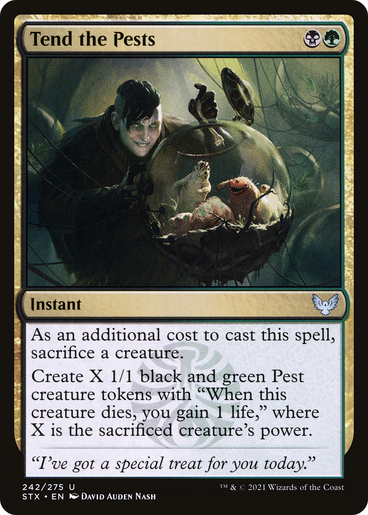Image of Tend the Pests [Strixhaven: School of Mages]