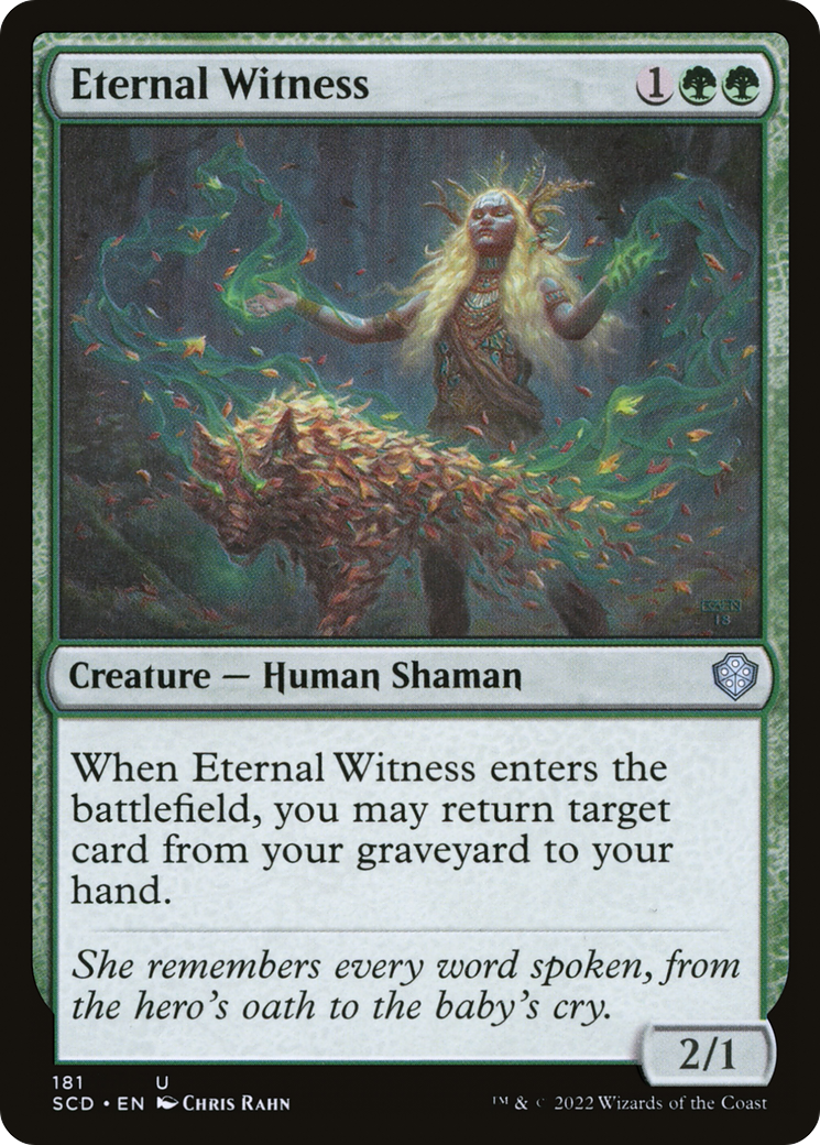 Image of Eternal Witness [Starter Commander Decks]